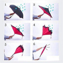 Load image into Gallery viewer, 233 Travel Windproof Umbrella (Reverse Umbrella)