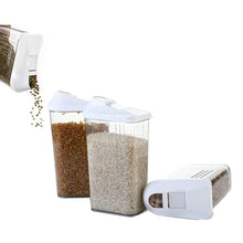 Load image into Gallery viewer, 149 Plastic Transparent Cans, Jars Storage Bottles, Storage Box (1100 ml, 1pc)