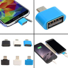 Load image into Gallery viewer, 260 Micro USB OTG to USB 2.0 (Android supported)