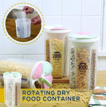 Load image into Gallery viewer, 766 Kitchen Storage - Transparent Sealed Cans/Jars/Storage Box 4 Section