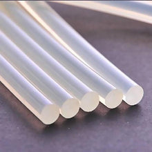 Load image into Gallery viewer, 483 Transparent HOT MELT Glue Sticks for DIY and Craft Work Big 10 mm 8 inch (Set of 40)