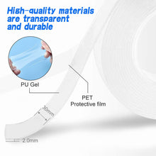 Load image into Gallery viewer, 882 Double Sided Nano Adhesive Tape, 3 meter Washable Traceless Nano Gel Tape, Multipurpose