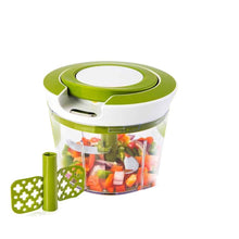 Load image into Gallery viewer, Your Brand Kitchen combo - Manual 2 in 1 Handy smart chopper for Vegetable Fruits with spiral cutter