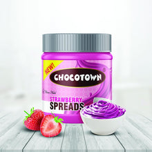 Load image into Gallery viewer, Chocotown Chocolate Spreads - Cocoa Spreads & Strawberry Spreads- 350 gm