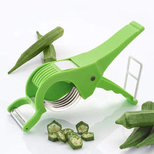 Load image into Gallery viewer, Your Brand Kitchen combo - Manual Juicer, 6 in 1 Slicer, Vegetables Cutter with Peeler and 6 Plastic Glasses
