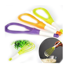 Load image into Gallery viewer, 751_Plastic Whisk Mixer  for Milk,Coffee,Egg,Juice Balloon Whisk
