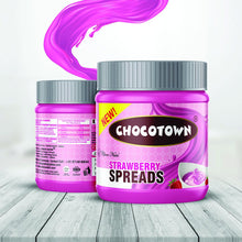 Load image into Gallery viewer, Chocotown Chocolate Spreads -Milk Spreads &amp; Strawberry Spreads- 350 gm
