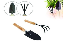 Load image into Gallery viewer, Your Brand Garden 21pc Super Combo-Hand Cultivator(Big 3pc+Small 3pc), Small Trowel (Big 3pc+Small 3pc), Garden Fork(Big 3pc+Small 3pc) , Garden Scissors Pruning Seeds &amp; Reusable Mix Color Glove(2pc)

