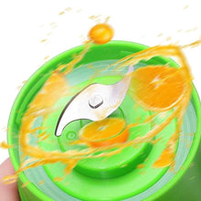 Load image into Gallery viewer, 0739 Portable Blender Juicer Cup USB Rechargeable Electric Automatic Vegetable Juicer Cup Lemon Orange Maker Mixer Bottle Drop 380ml
