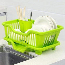Load image into Gallery viewer, 607 Plastic Sink Dish Drainer Drying Rack
