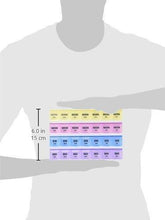 Load image into Gallery viewer, 383 Pill Case- 4 Row 28 Squares Weekly 7 Days Tablet Box Holder Medicine Storage Organizer Container
