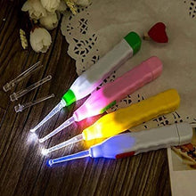 Load image into Gallery viewer, 611 LED Flashlight Earpick with Tweezer
