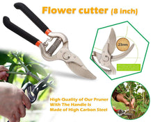 Load image into Gallery viewer, DeoDap Gardening Tools - Falcon Gloves and Pruners
