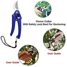 Load image into Gallery viewer, DeoDap Gardening Tools - Garden Gloves with Claws for Digging and Planting, 1 Pair Ergonomic Grip, Incredibly Sharp Secateurs

