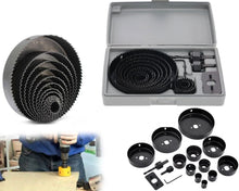 Load image into Gallery viewer, Your Brand Professional Tools- 16 pcs Heavy Duty Hole Saw Cutter Set Cutting Tool with 24 pcs Tspanner Socket Set
