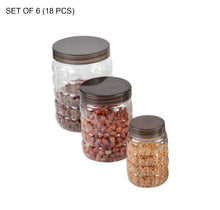 Load image into Gallery viewer, 598 3pcs Stone Jars Set (Big 1200ml, Medium 600ml &amp; Small 250ml size)

