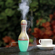 Load image into Gallery viewer, 362 Air Humidifier USB 5V Bowling Bottle Led Lamp Light Air Diffuser Mist Maker Aromatherapy 150ML Ultrasonic Diffuse for SPA Home
